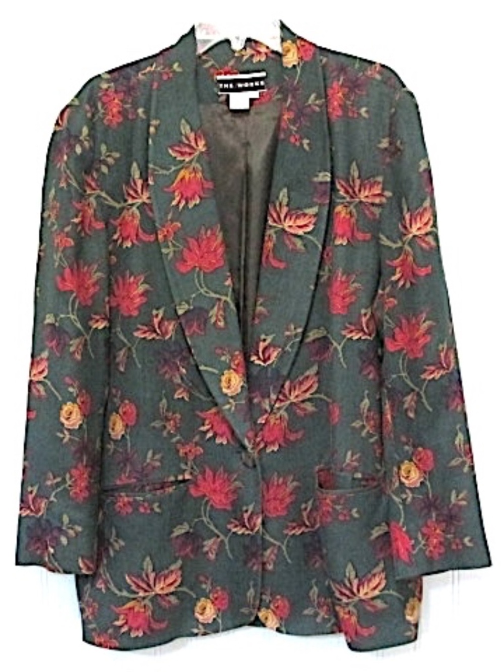 VTG Saks 5th Avenue Silk Blend Blazer, Size 12